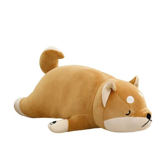 30'' Shiba Inu Plush Stuffed Animal Dog Plush Pillow - Picture 2 of 8